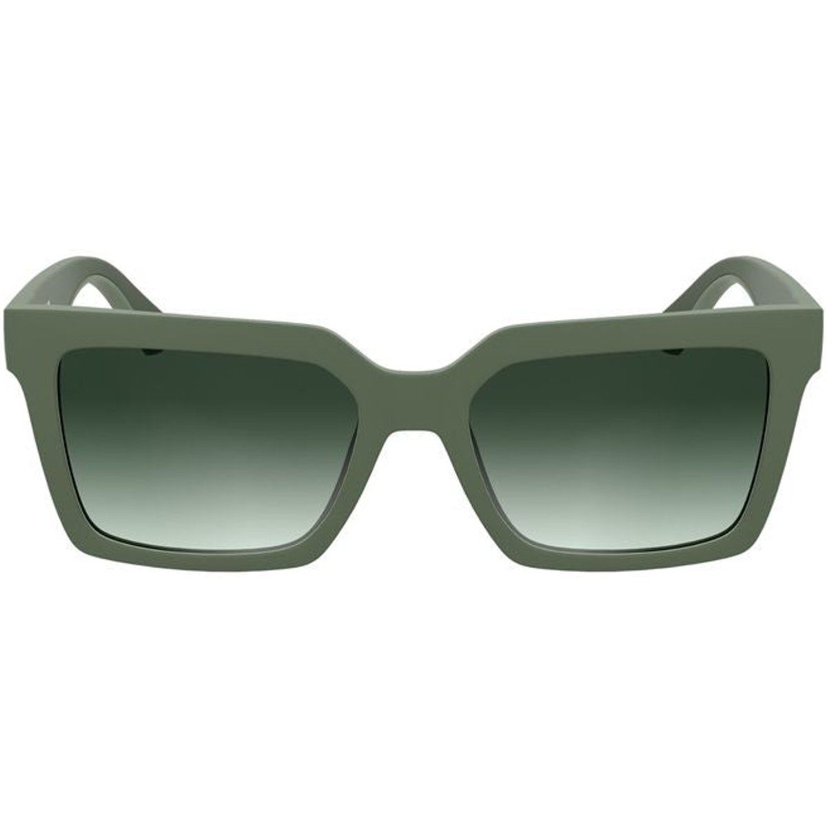 Quadratische grüne biobasierte Sonnenbrille