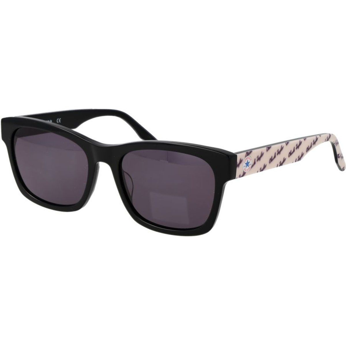 Schwarze Acetat-Sonnenbrille
