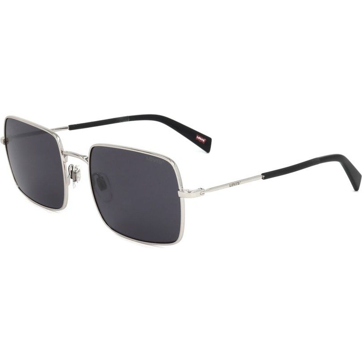 Quadratische Sonnenbrille mit Metallrahmen UV-Schutz