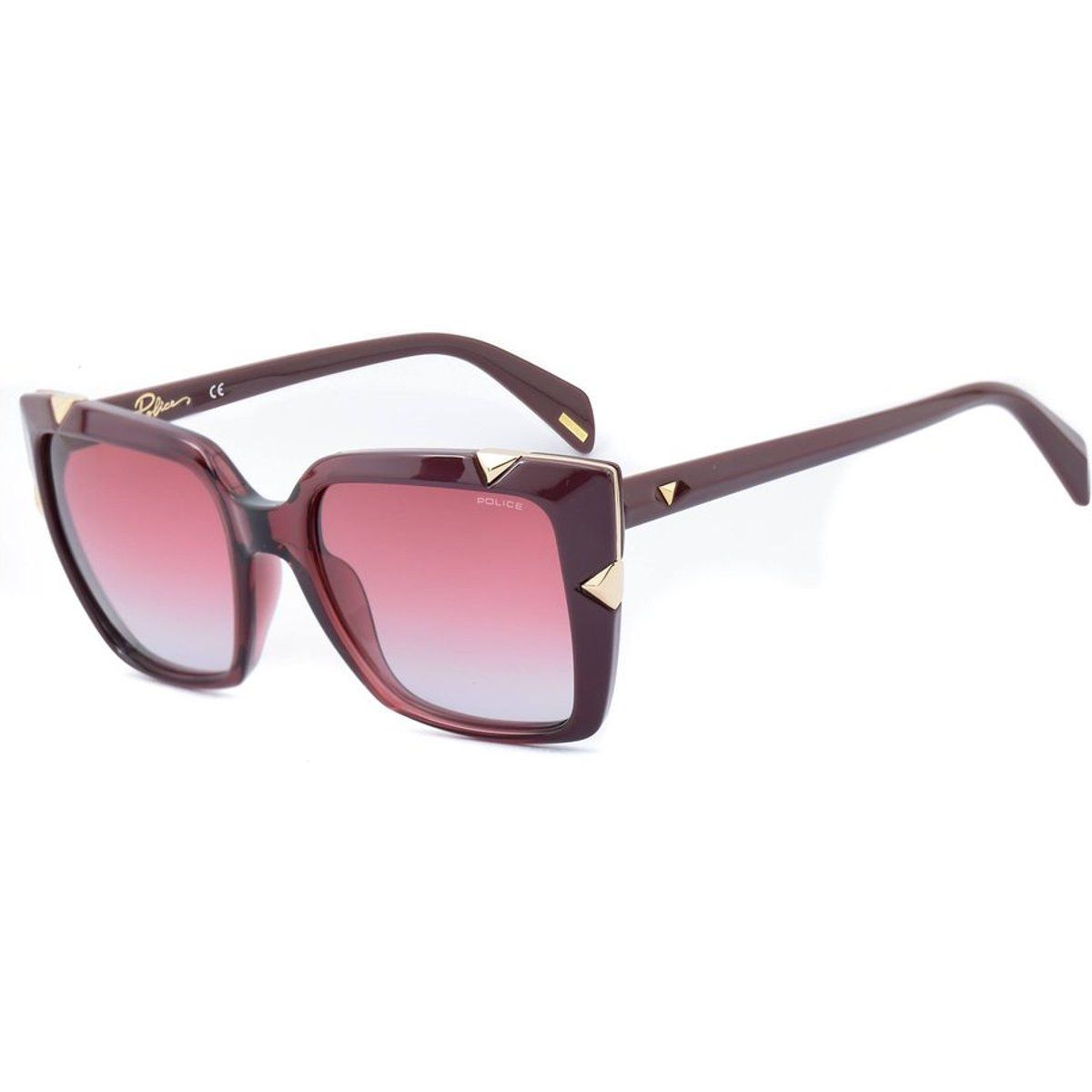 Übergroße Sonnenbrille mit eckigem Rahmen