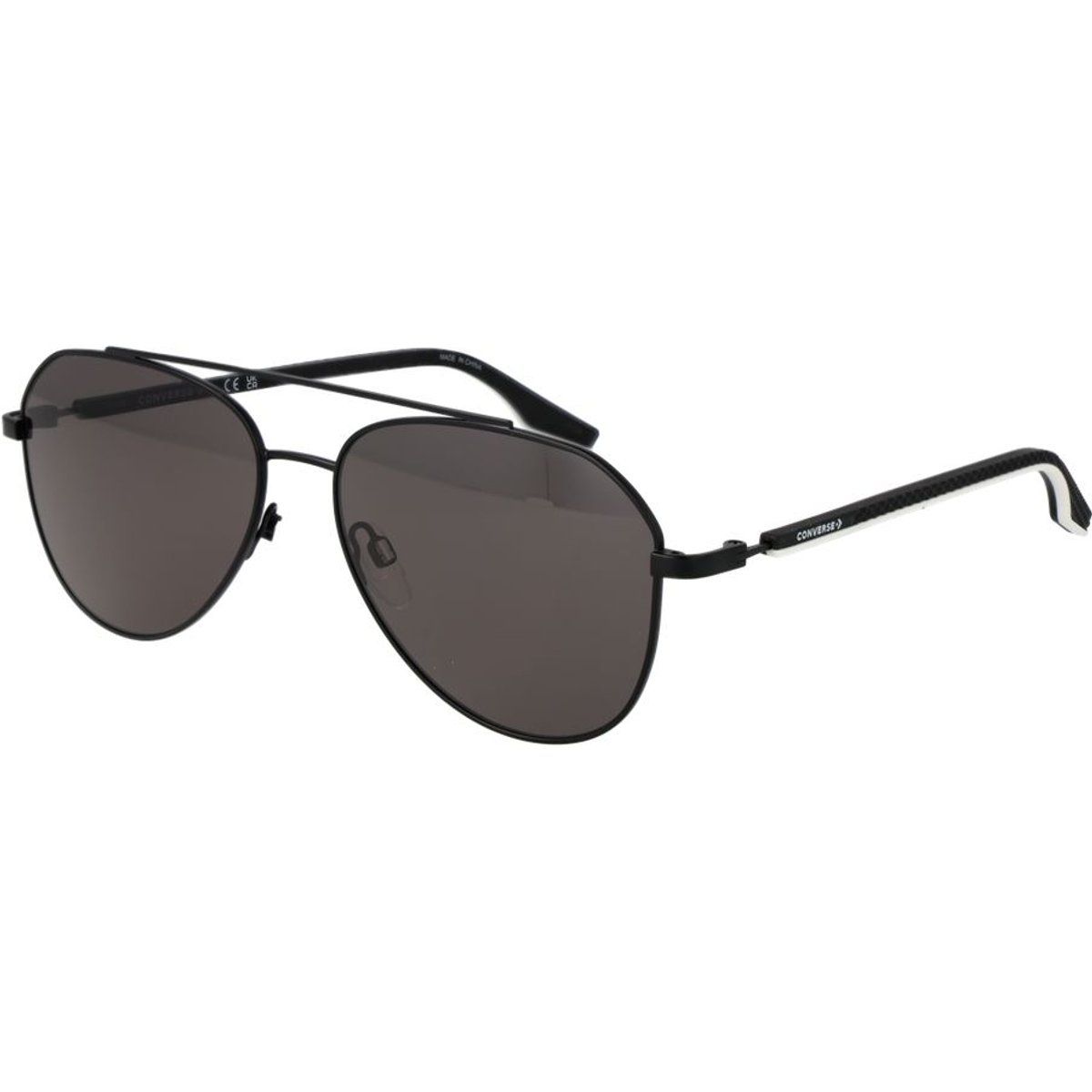 Schwarze Gummi-Sonnenbrille
