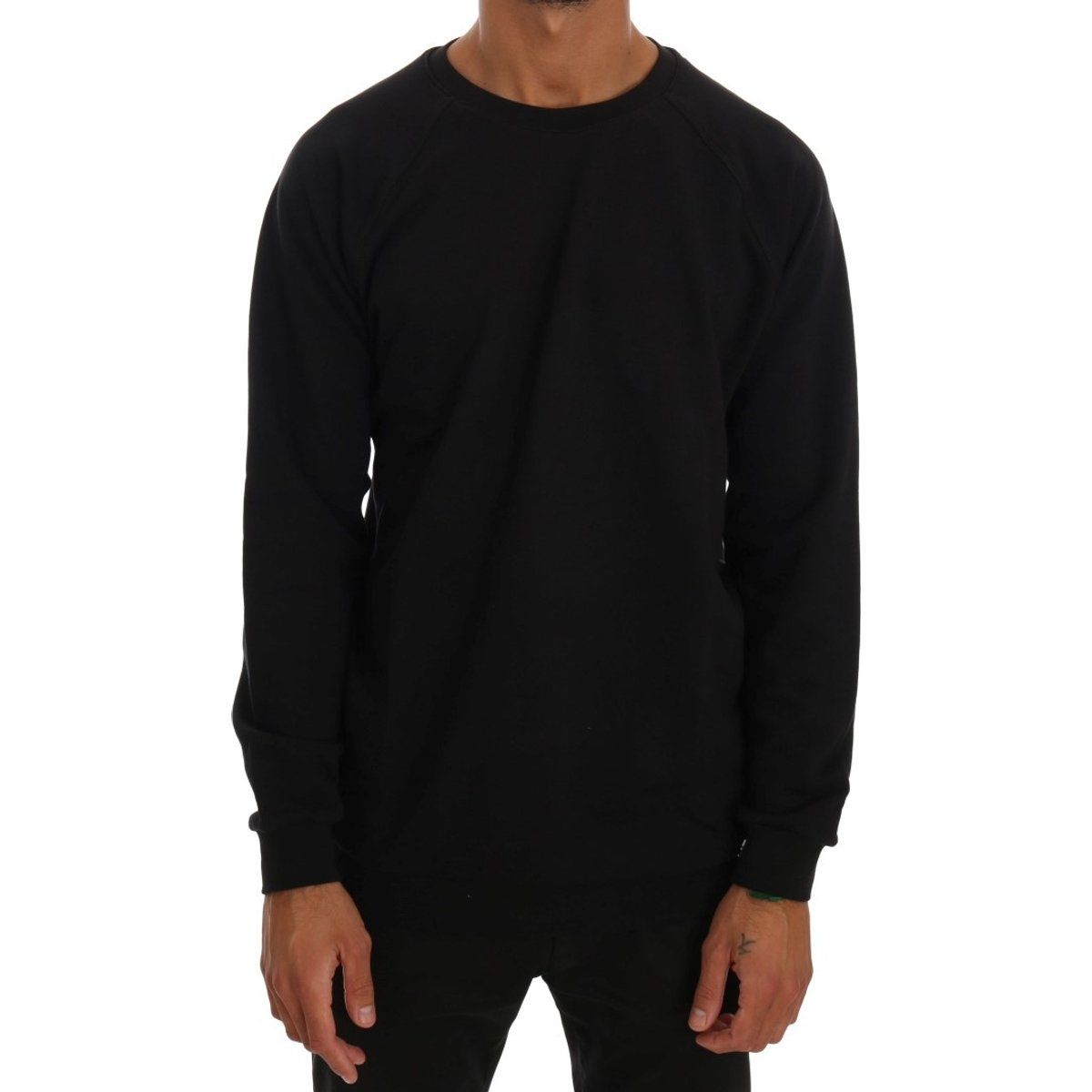 Klassisches Raglanärmel Rundhals Sweatshirt