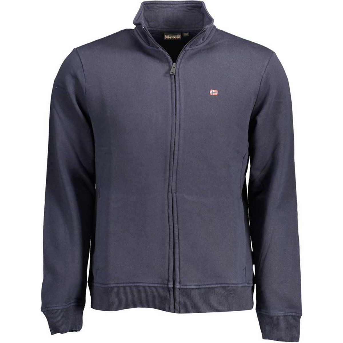 Klassisches Sweatshirt mit Reißverschluss aus Baumwolle