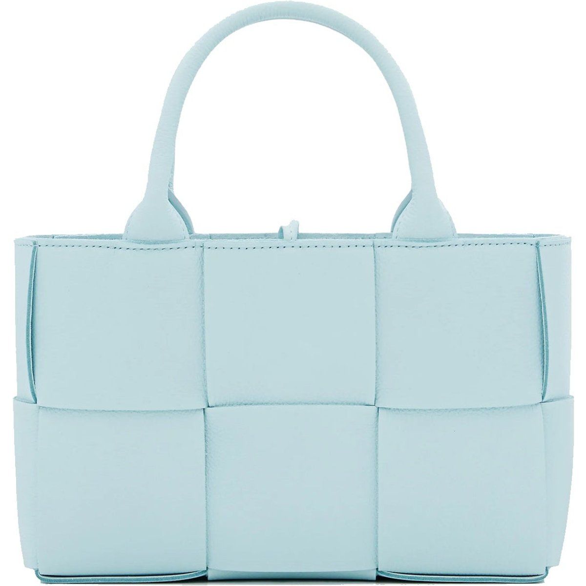 Gewebte Handtasche aus Leder