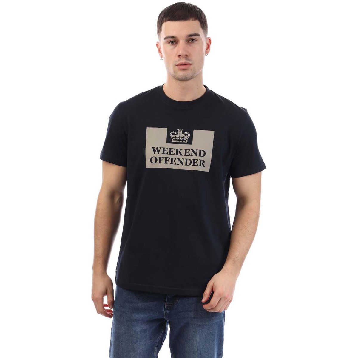Herren T-Shirt mit Grafik-Logoprint