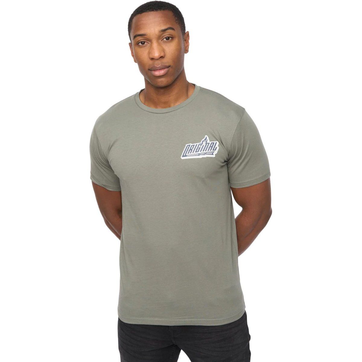 Herren T-Shirt mit Grafikprint und Rundhalsausschnitt