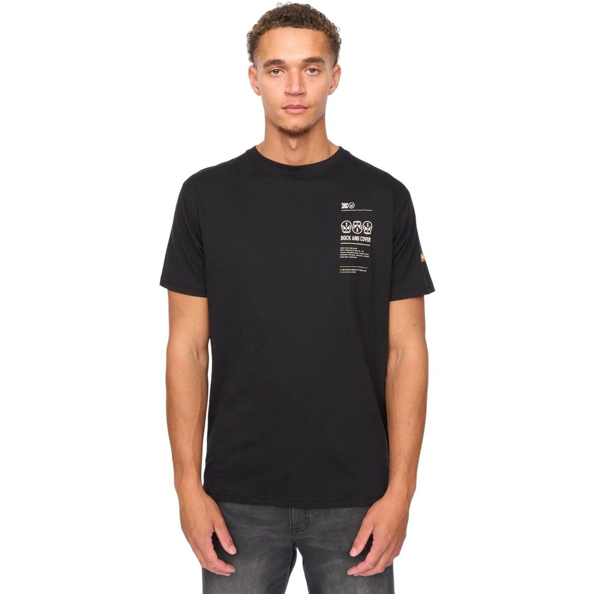 Duck and Cover - "Cramptone" T-Shirt für Herren (Schwarz)