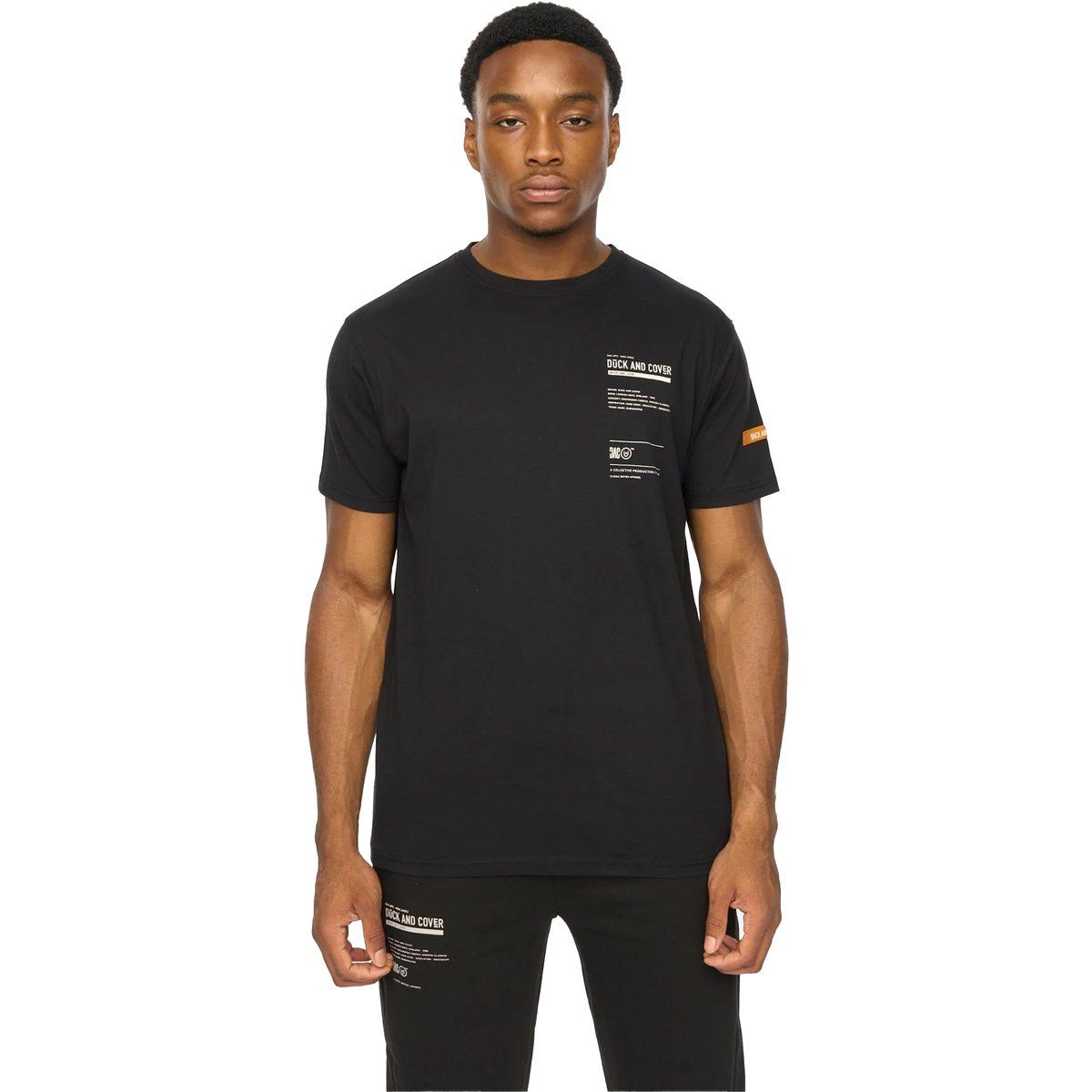 Herren T-Shirt mit Rundhalsausschnitt und Grafik