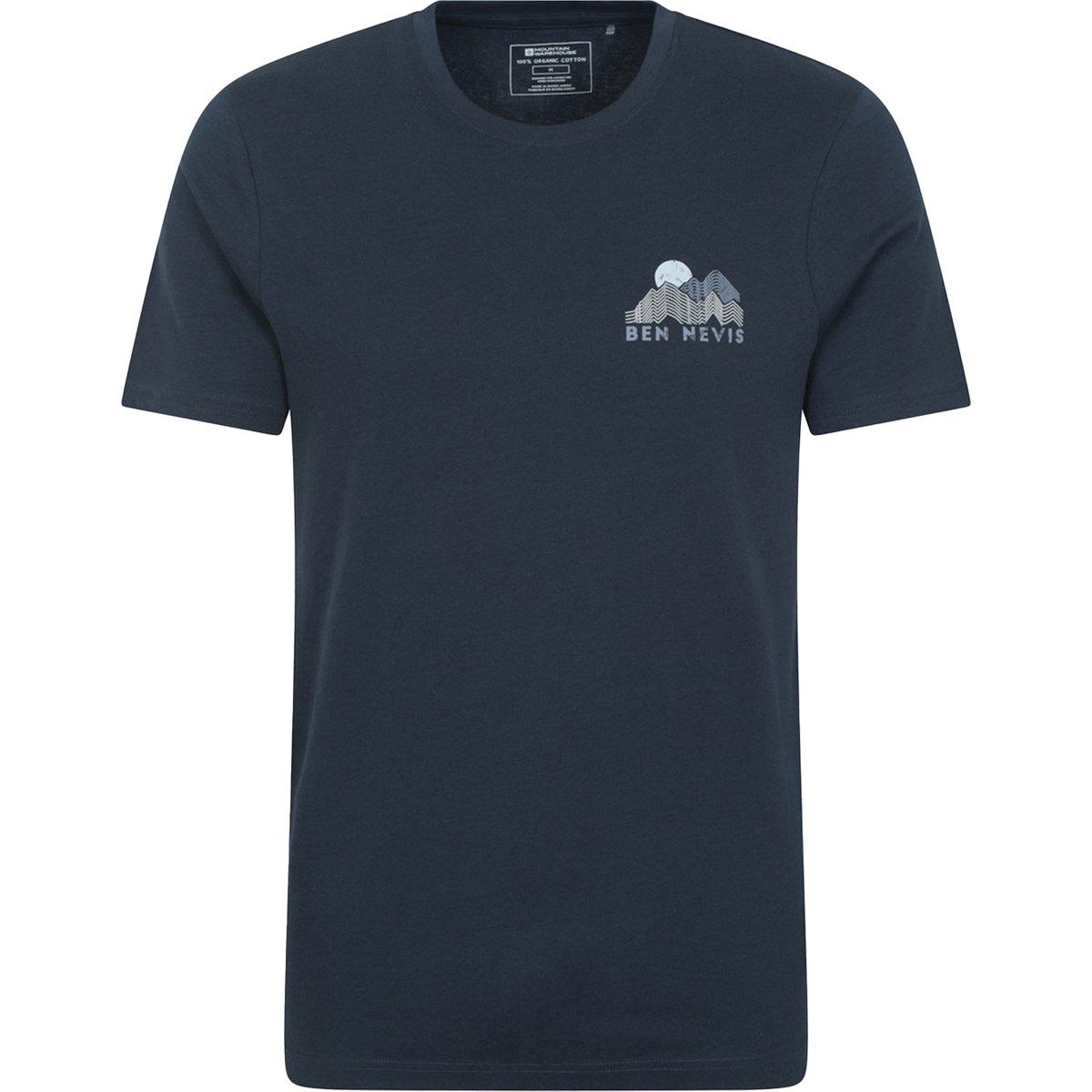 Mountain Warehouse - "Ben Nevis" T-Shirt für Herren, kurzärmlig (Marine)