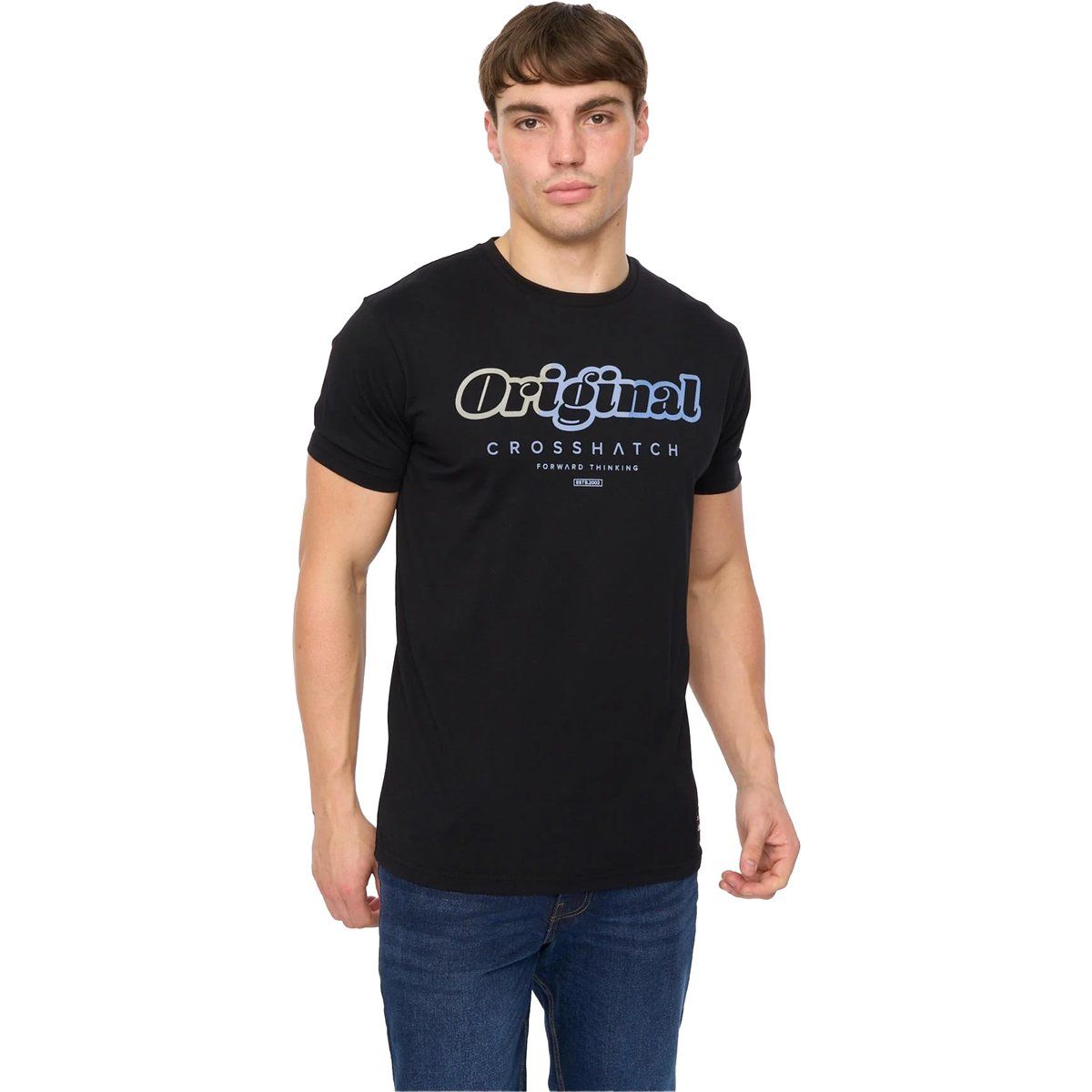 Herren Kurzarm Grafik T-Shirt
