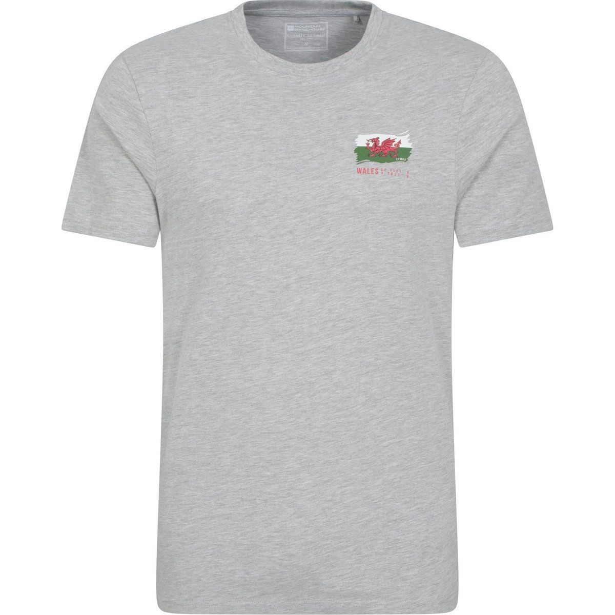 Mountain Warehouse - "Wales" T-Shirt für Herren (Grau)