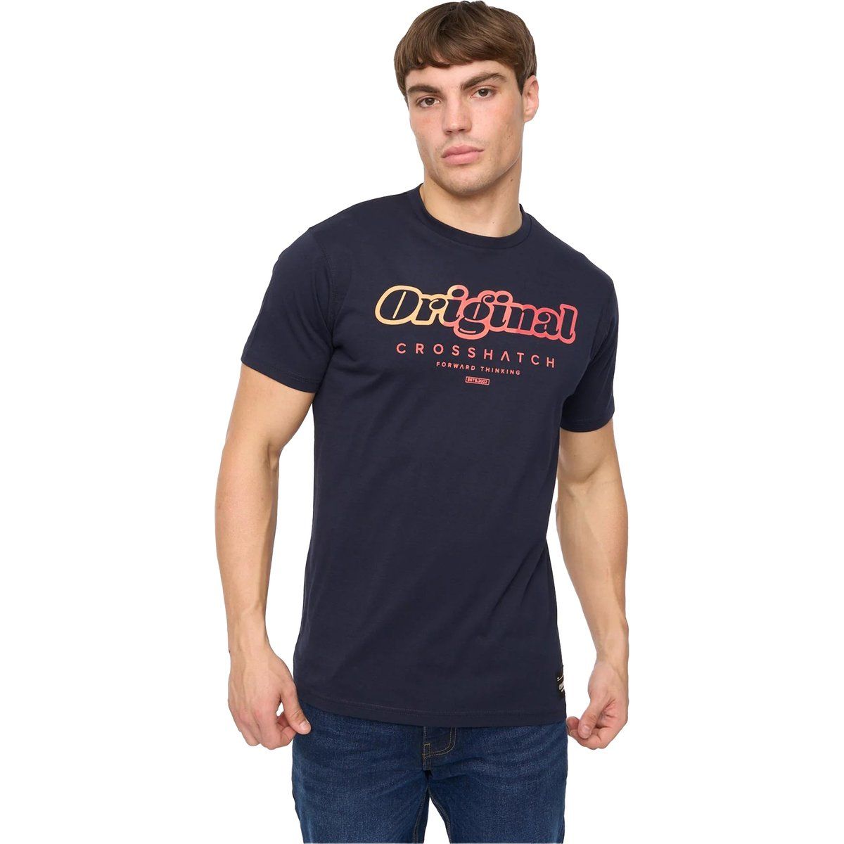 Herren Kurzarm Grafik T-Shirt
