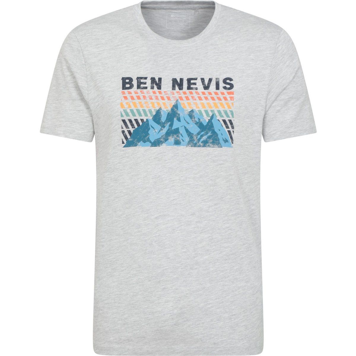 Mountain Warehouse - "Ben Nevis" T-Shirt für Herren (Hellgrau)