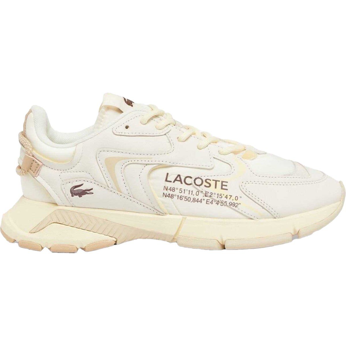 Moderner Sneaker aus Leder-Mix