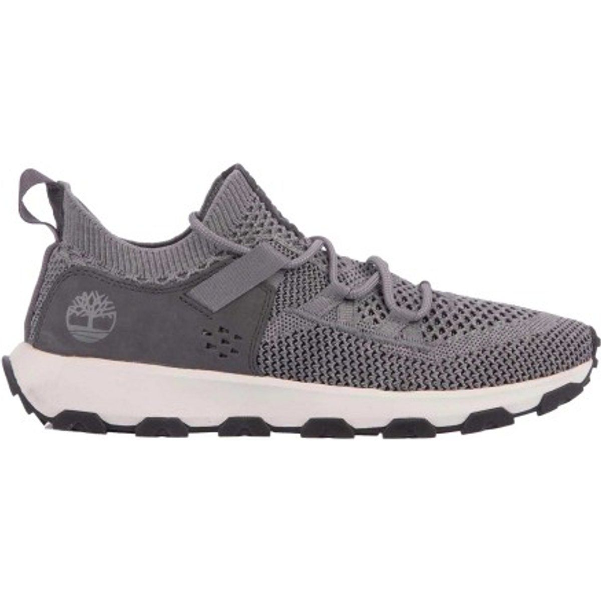 Herren Strick Sneaker zum Reinschlüpfen, Grau