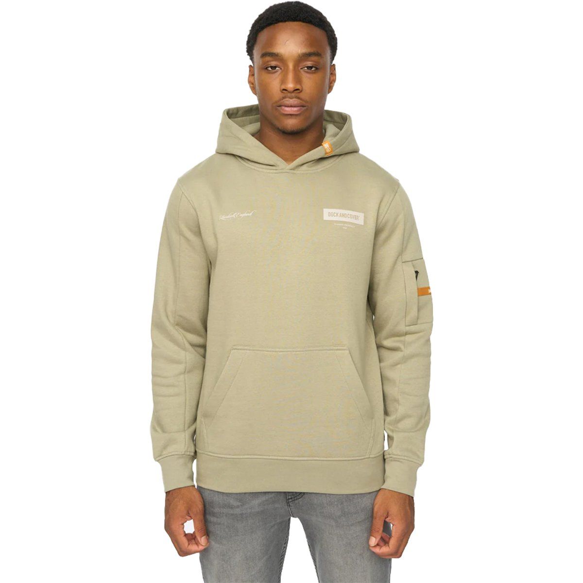 Duck and Cover - "Marsak V2" Kapuzenpullover für Herren (Salbei)