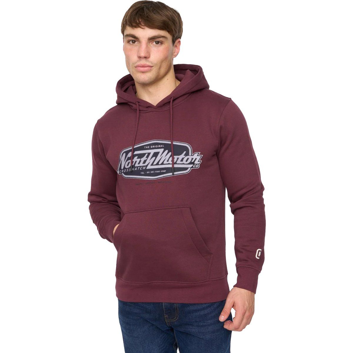 Herren Kapuzenpullover mit Grafikprint
