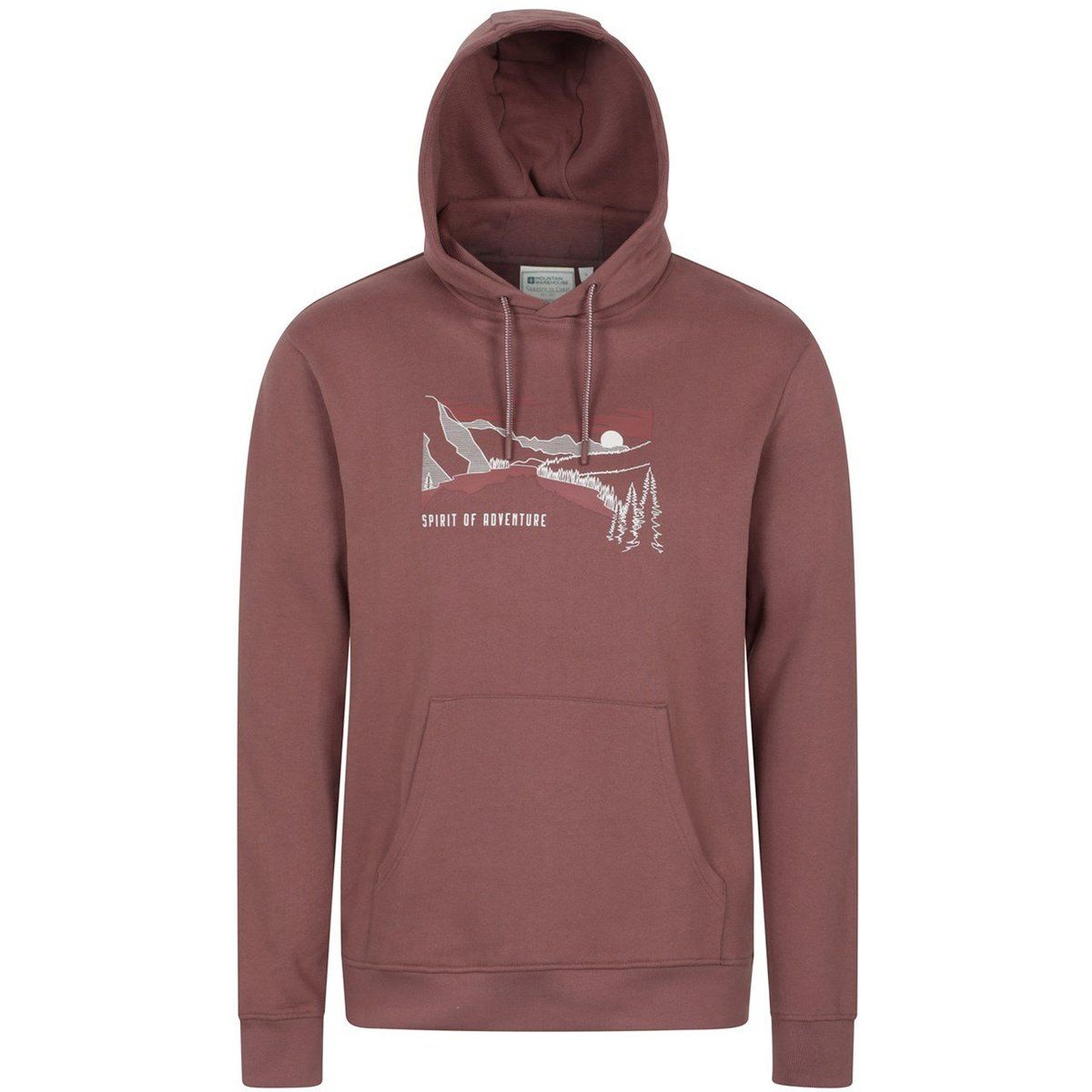 Mountain Warehouse - "Spirit Of Adventure" Kapuzenpullover für Herren (Braun)