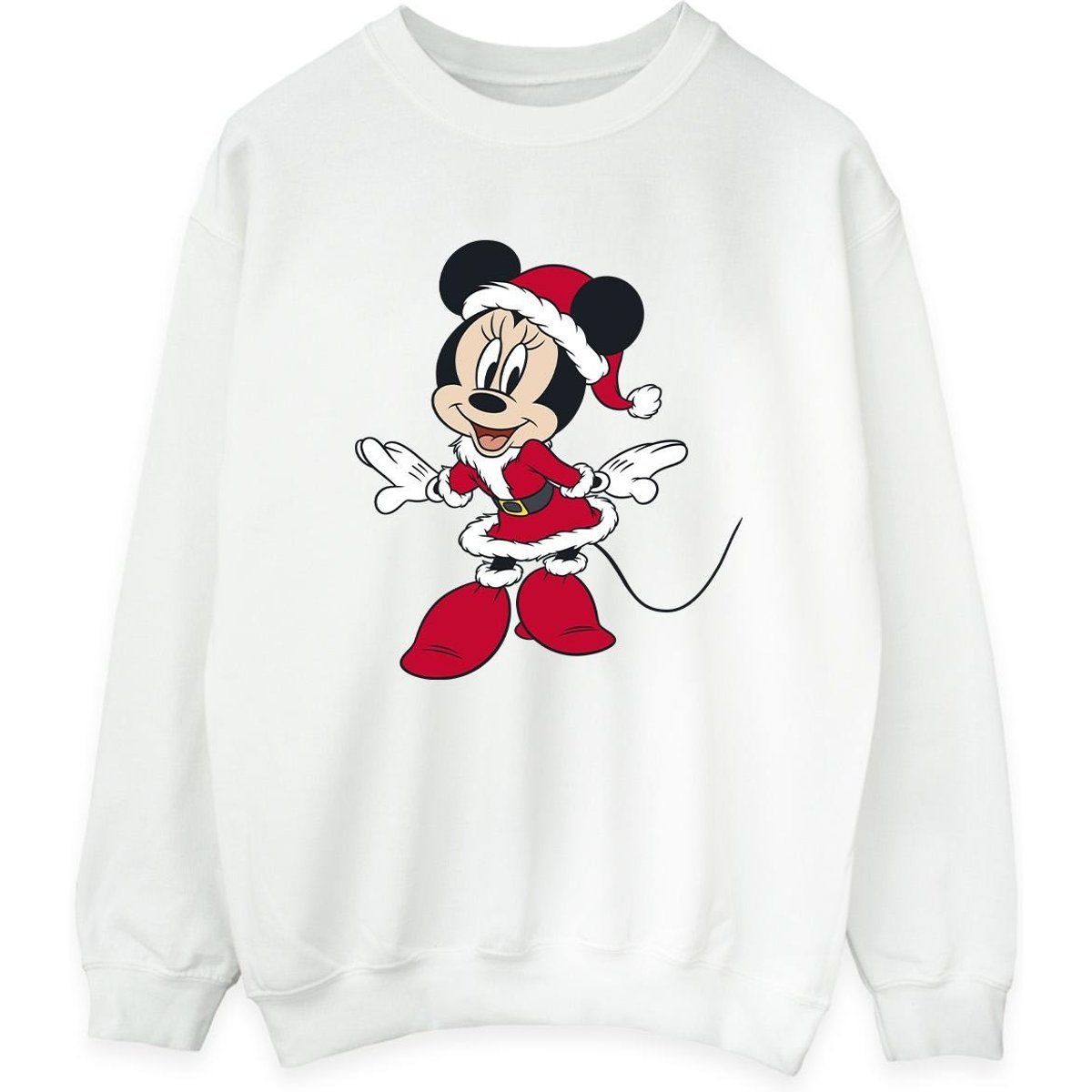 Disney - Sweatshirt für Damen - weihnachtliches Design (Weiß)