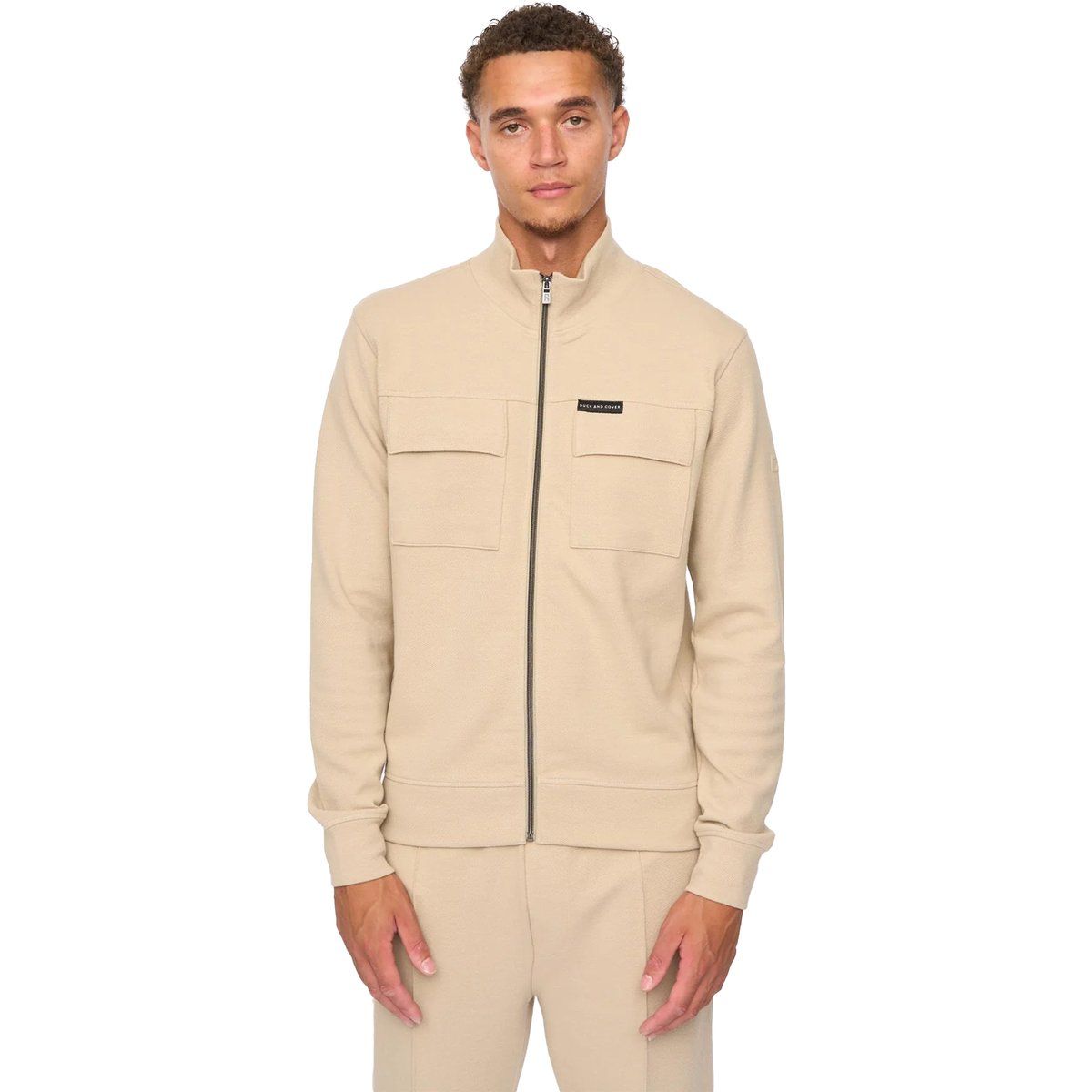 Herren Sweatshirt mit durchgehendem Reißverschluss