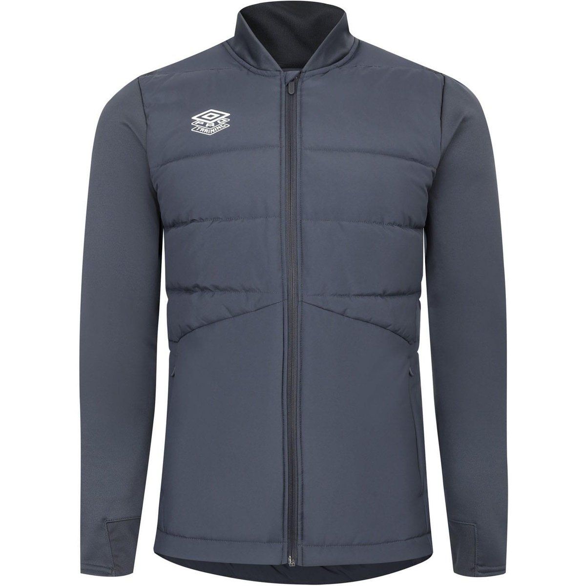 Herren Stepp Trainingsjacke mit Reißverschluss