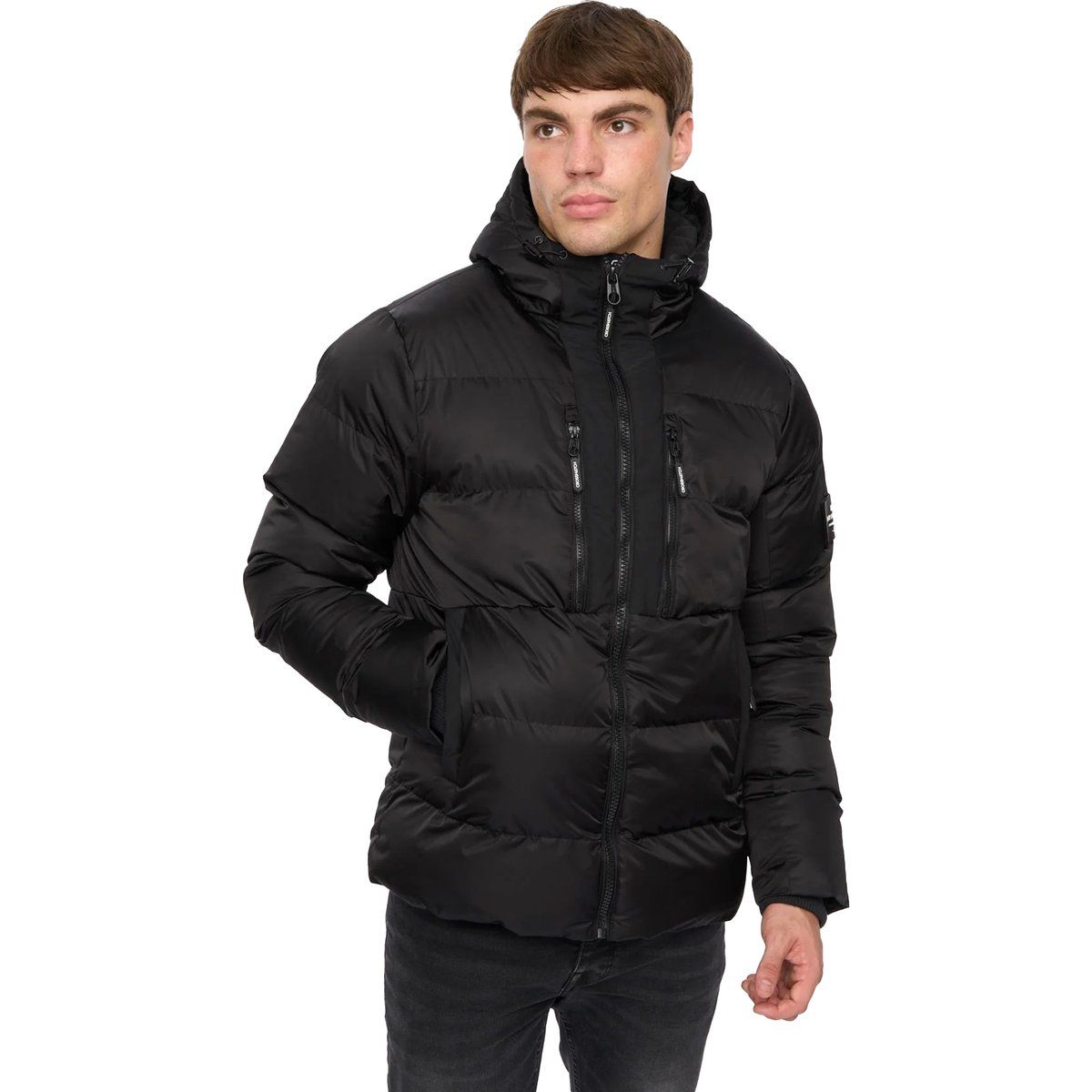 Crosshatch - "Chimmax" Jacke für Herren (Schwarz)