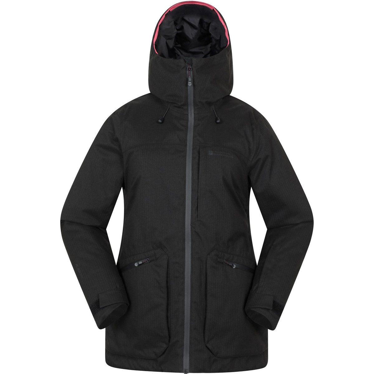 Mountain Warehouse - "Verbier" Skijacke für Damen, Wasserfest (Schwarz)