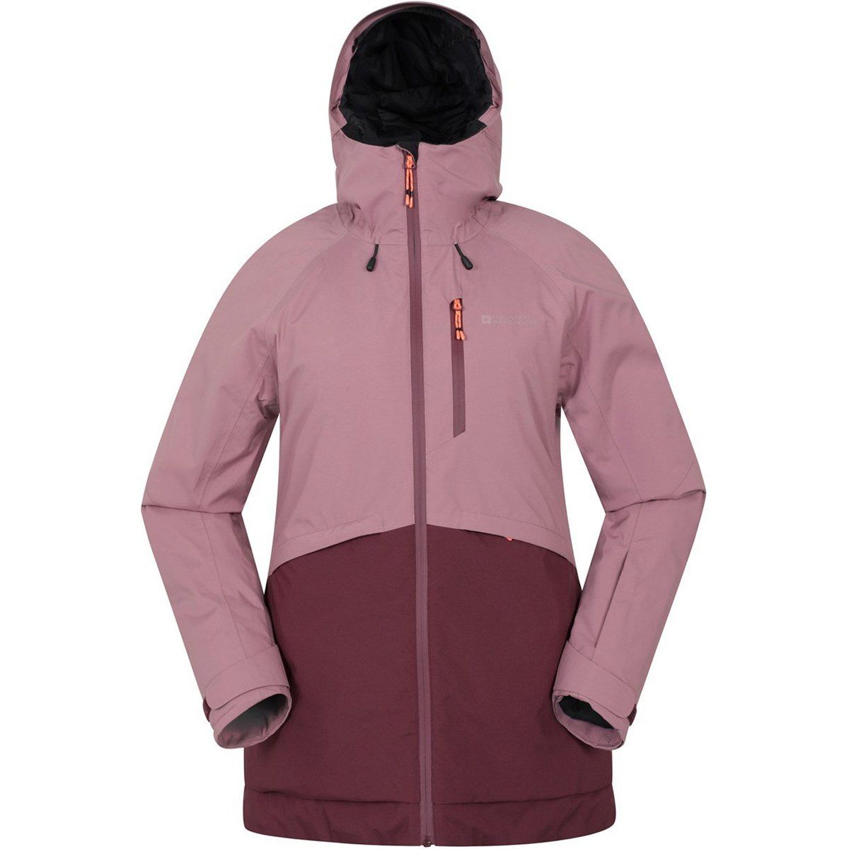 Mountain Warehouse - "Alpine" Skijacke für Damen, Wattiert, Wasserfest (dunkellila)
