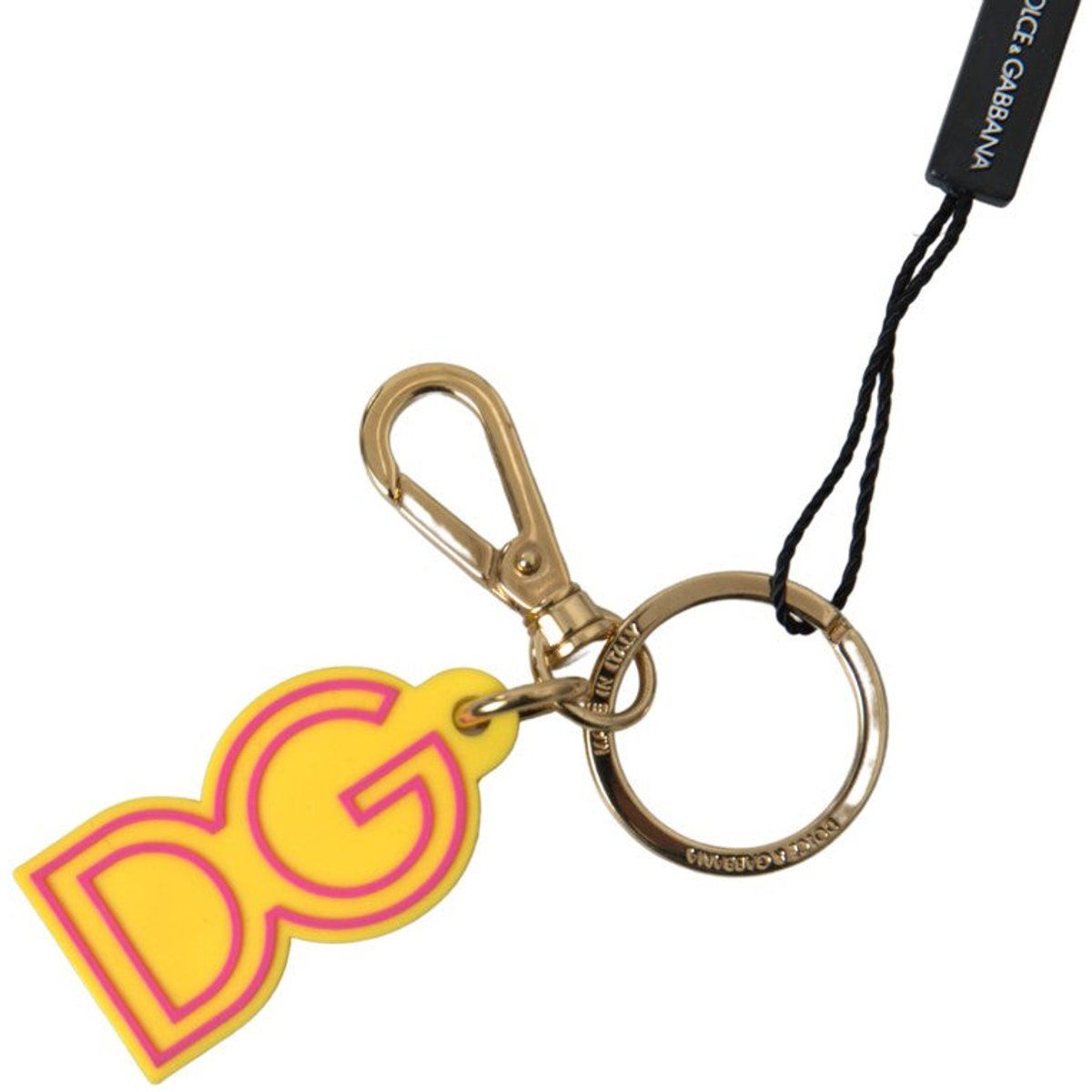DG Logo Gummi Schlüsselanhänger Schlüsselring