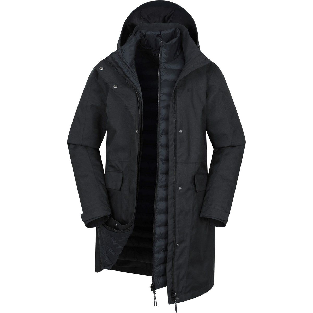 Mountain Warehouse - "Rain On" Jacke für Damen, Wasserfest (Schwarz)