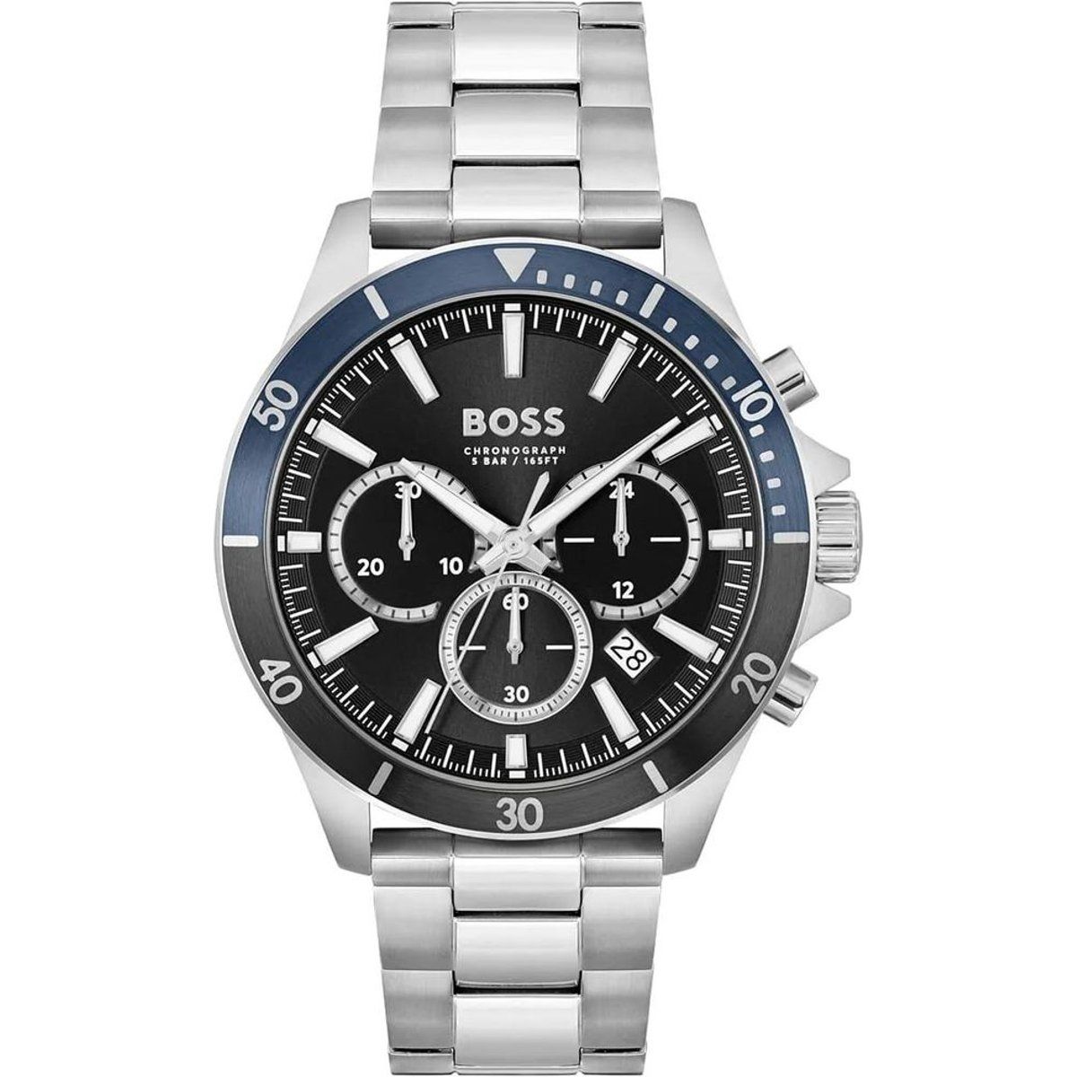 Herren-Chronograph aus Edelstahl