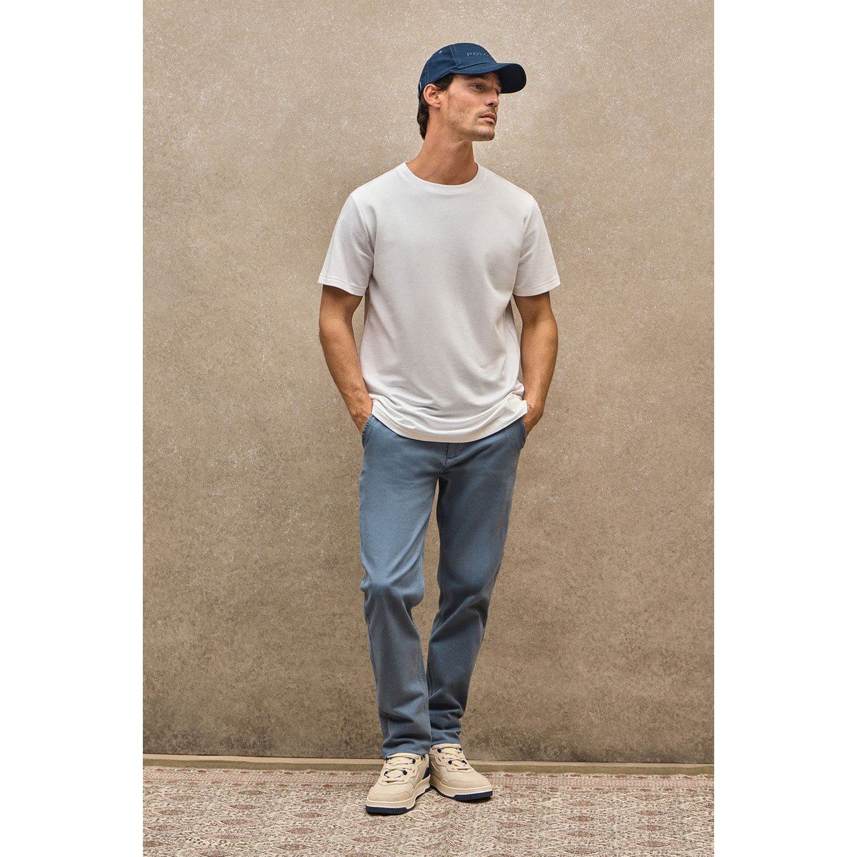 Entspannt geschnittenes Baumwolljersey-T-Shirt