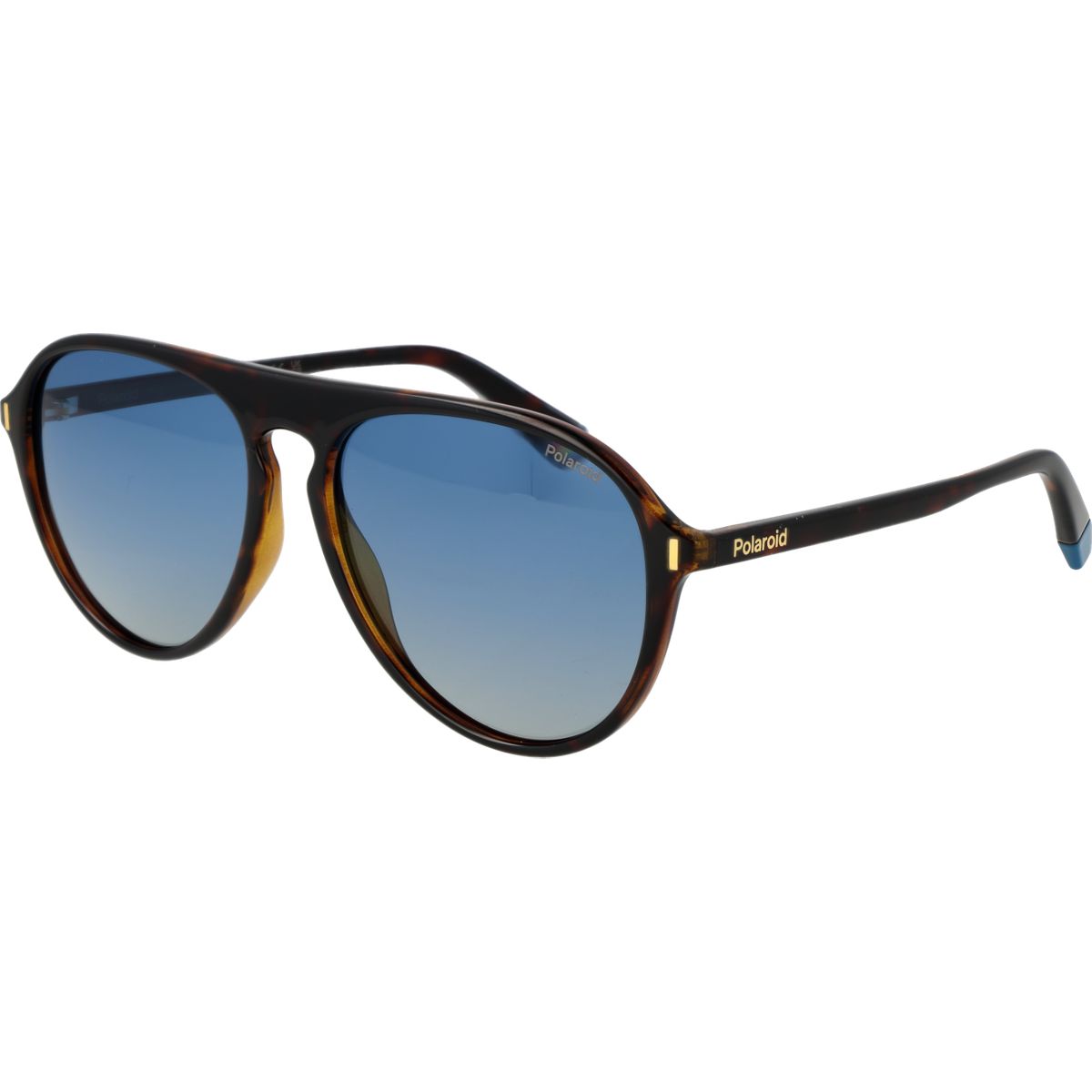 Pilotenbrille mit blauem Farbverlauf