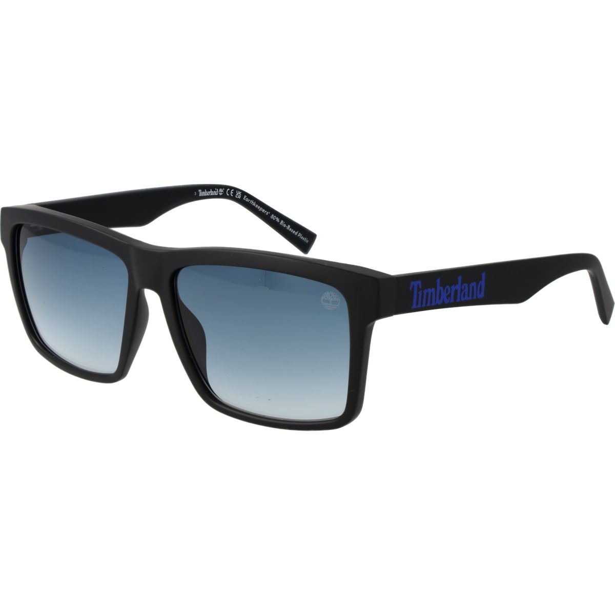 Sonnenbrille mit quadratischem Rahmen und Farbverlaufsgläsern