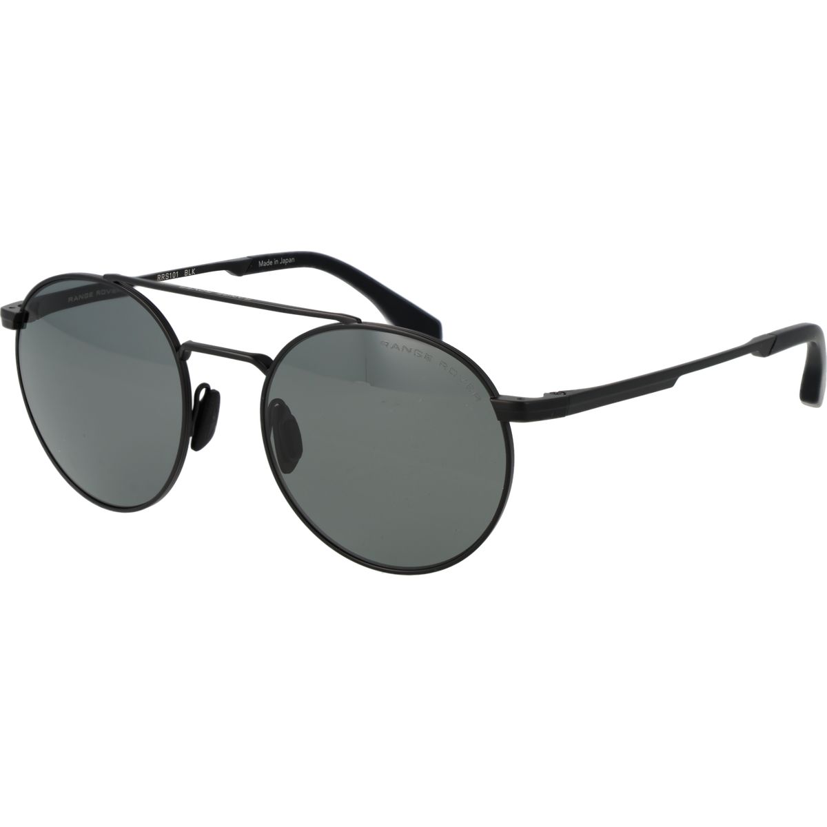 Runde Doppelsteg Sonnenbrille Titanrahmen