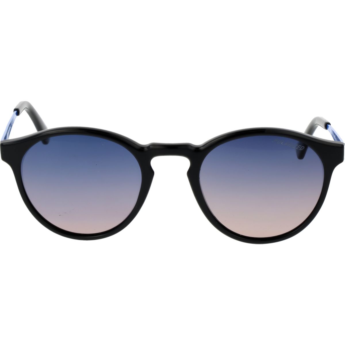 Sonnenbrille mit runden Gläsern und Farbverlauf