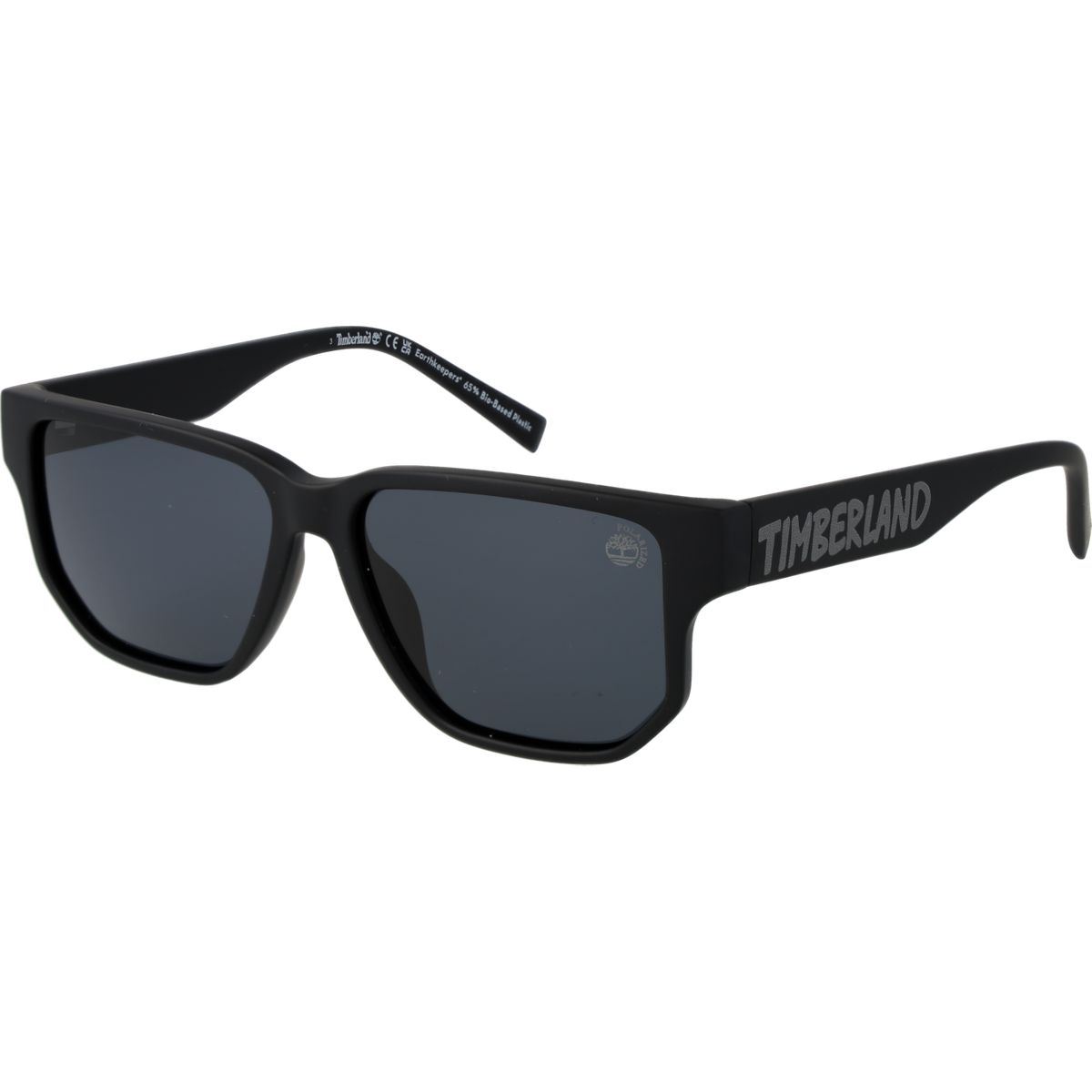 Rechteckige Sonnenbrille mit Vollrand