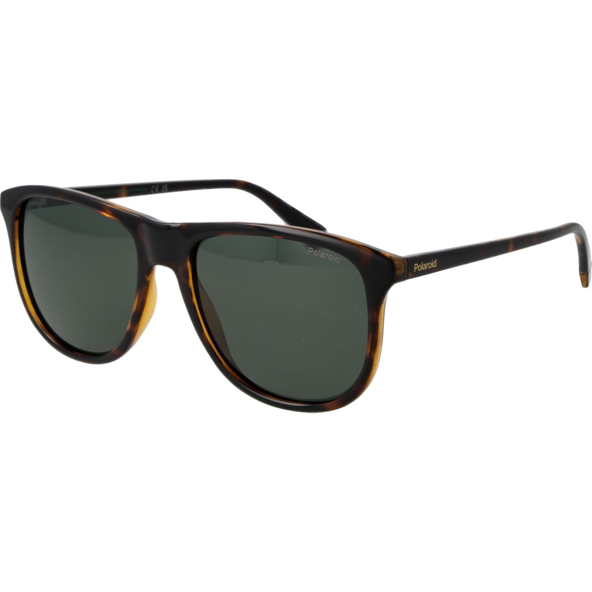 Klassische Panto-Sonnenbrille mit polarisierten Gläsern