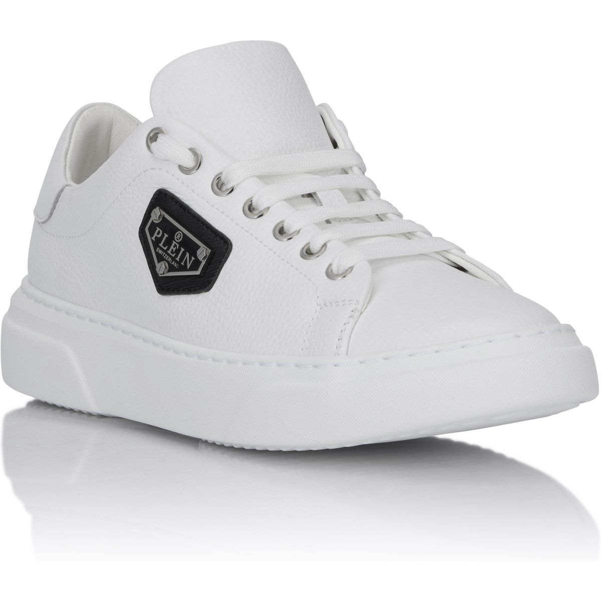 Low-Top Leder-Fashion-Sneaker