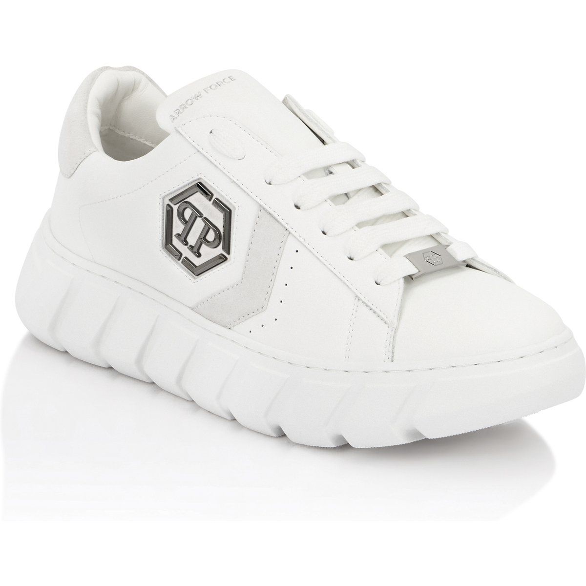 Stromlinienförmige Hexagon-Logo-Sneaker