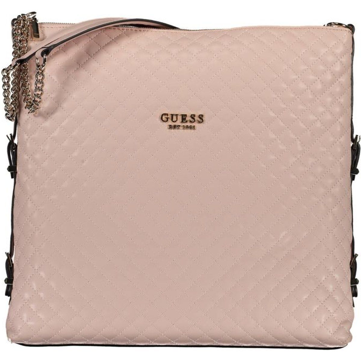 Gesteppte Hobo-Tasche aus Kunstleder