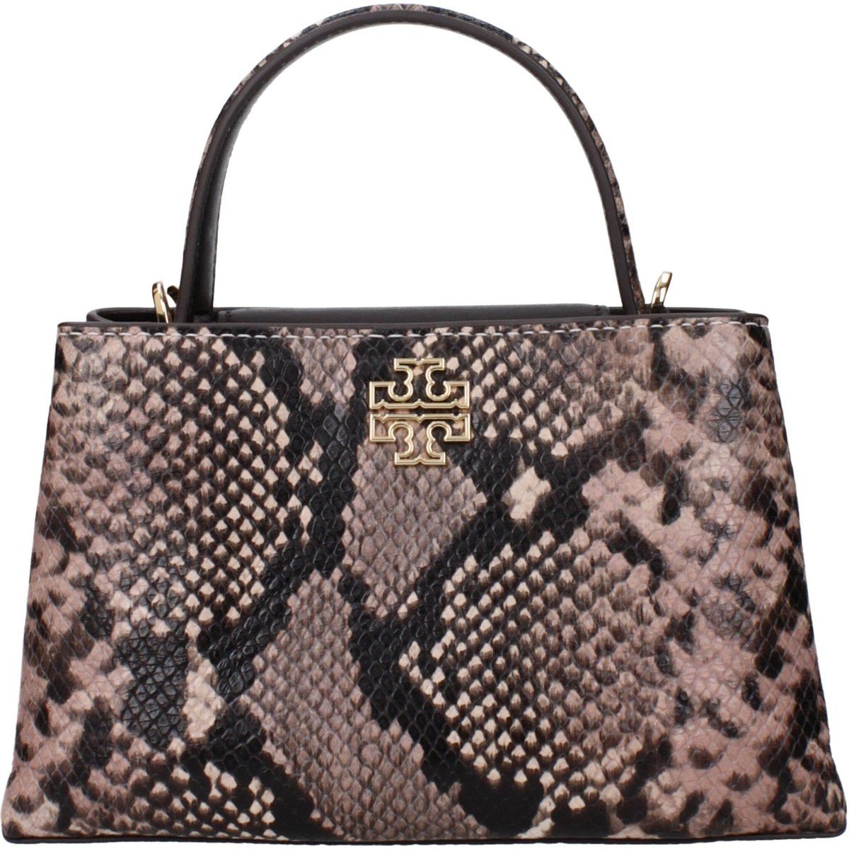 Rosa Lederhandtasche