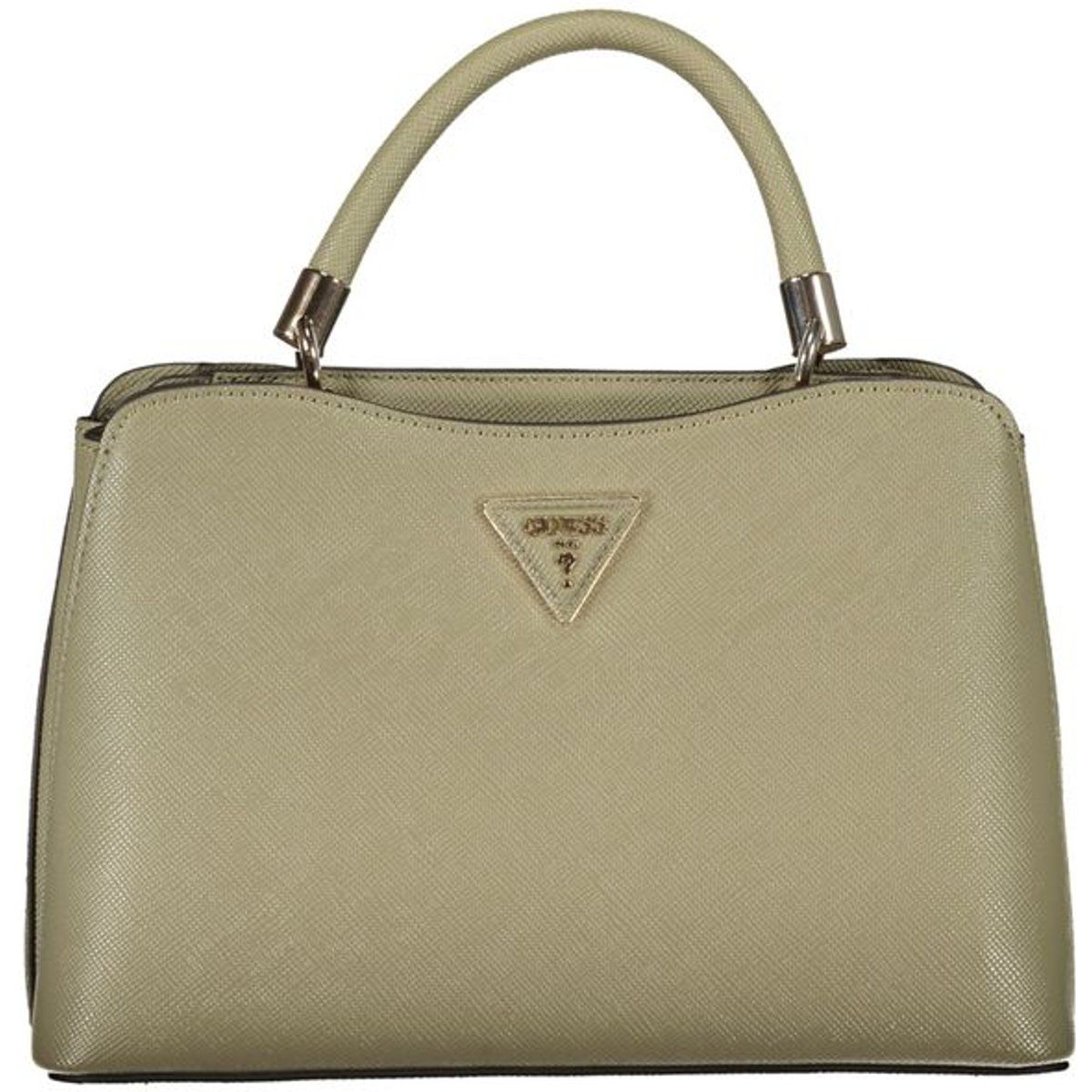Strukturierte Henkeltasche mit Griff