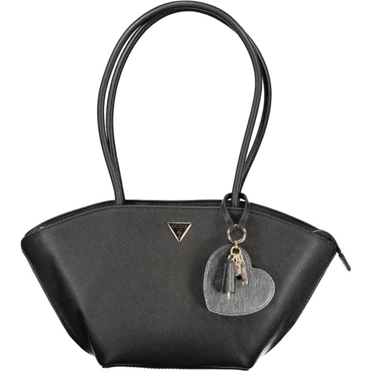 Strukturierte Tote Bag mit Anhänger