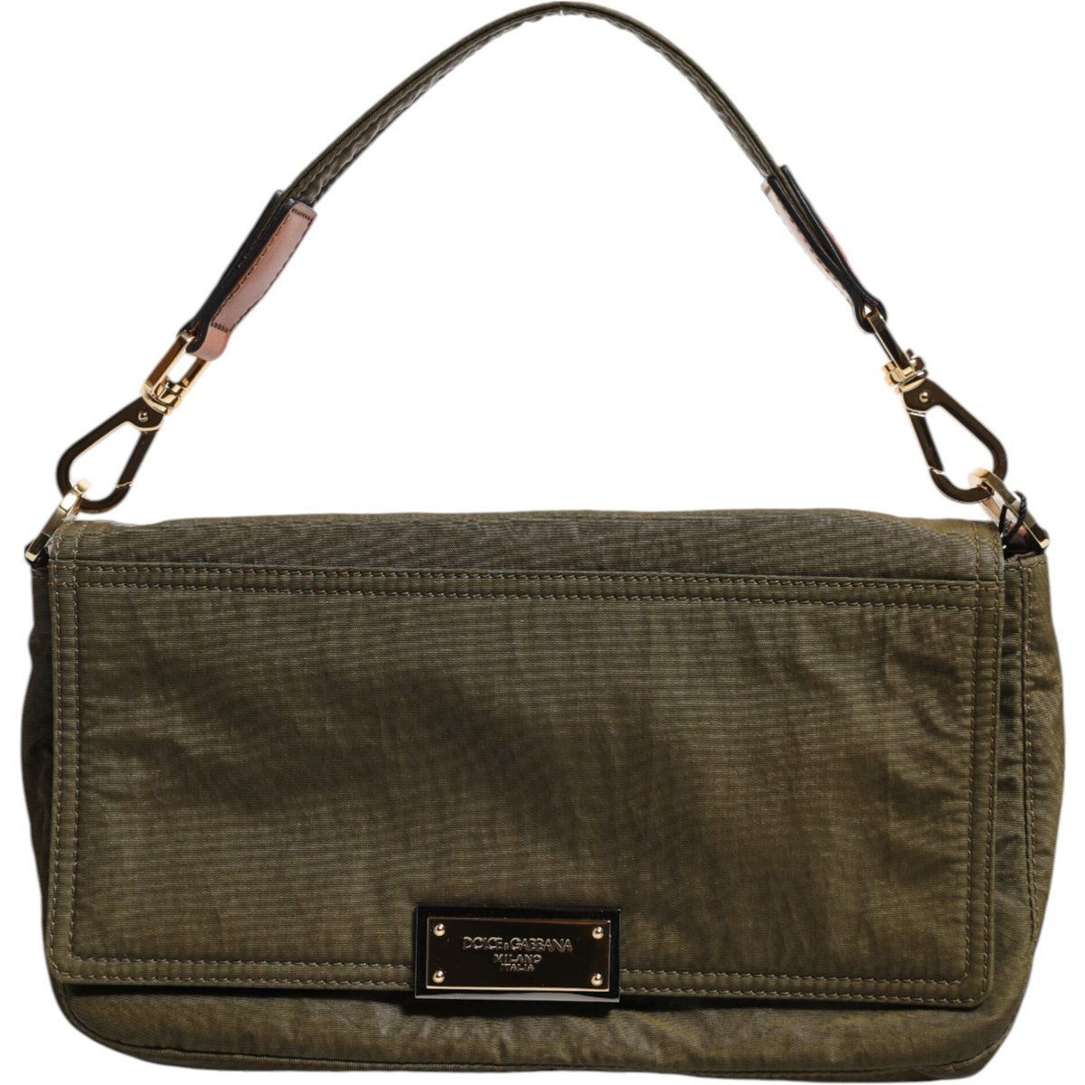 Dolce & Gabbana Schultertasche mit Logo-Plakette