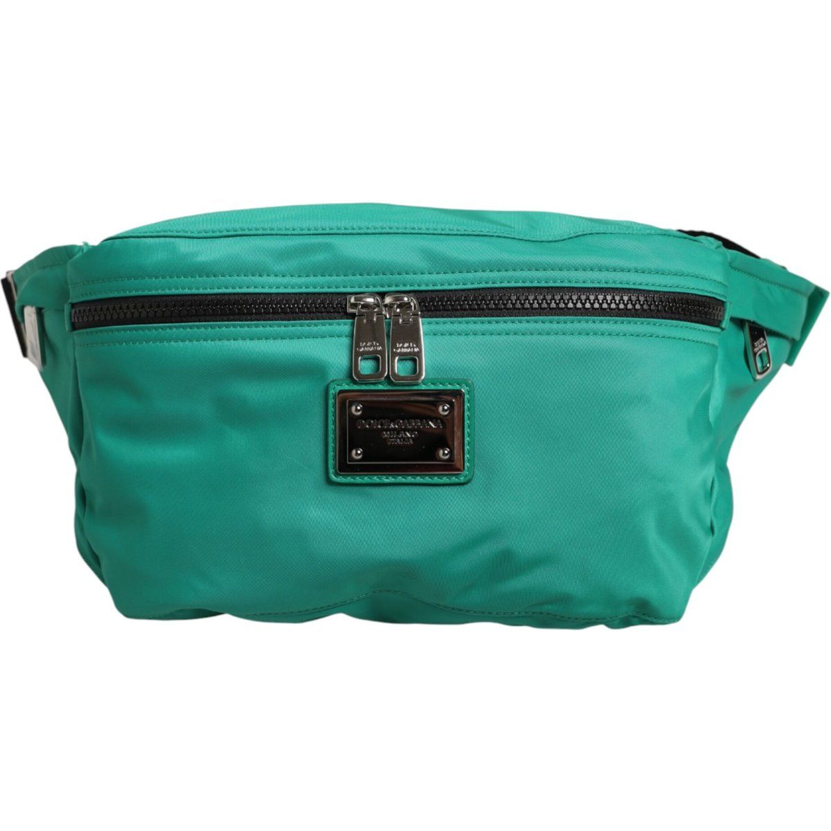 Nylon Gürteltasche mit Logo-Plakette
