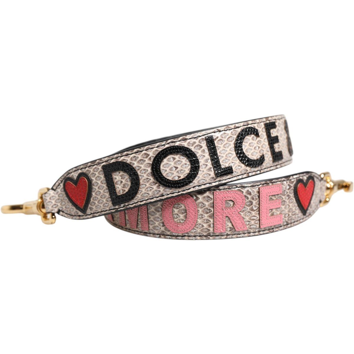 Dolce & Gabbana Amore Patch Taschenriemen