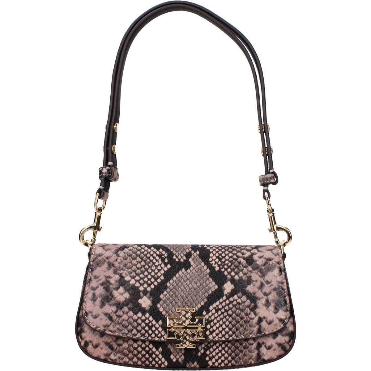 Rosa Leder Schultertasche