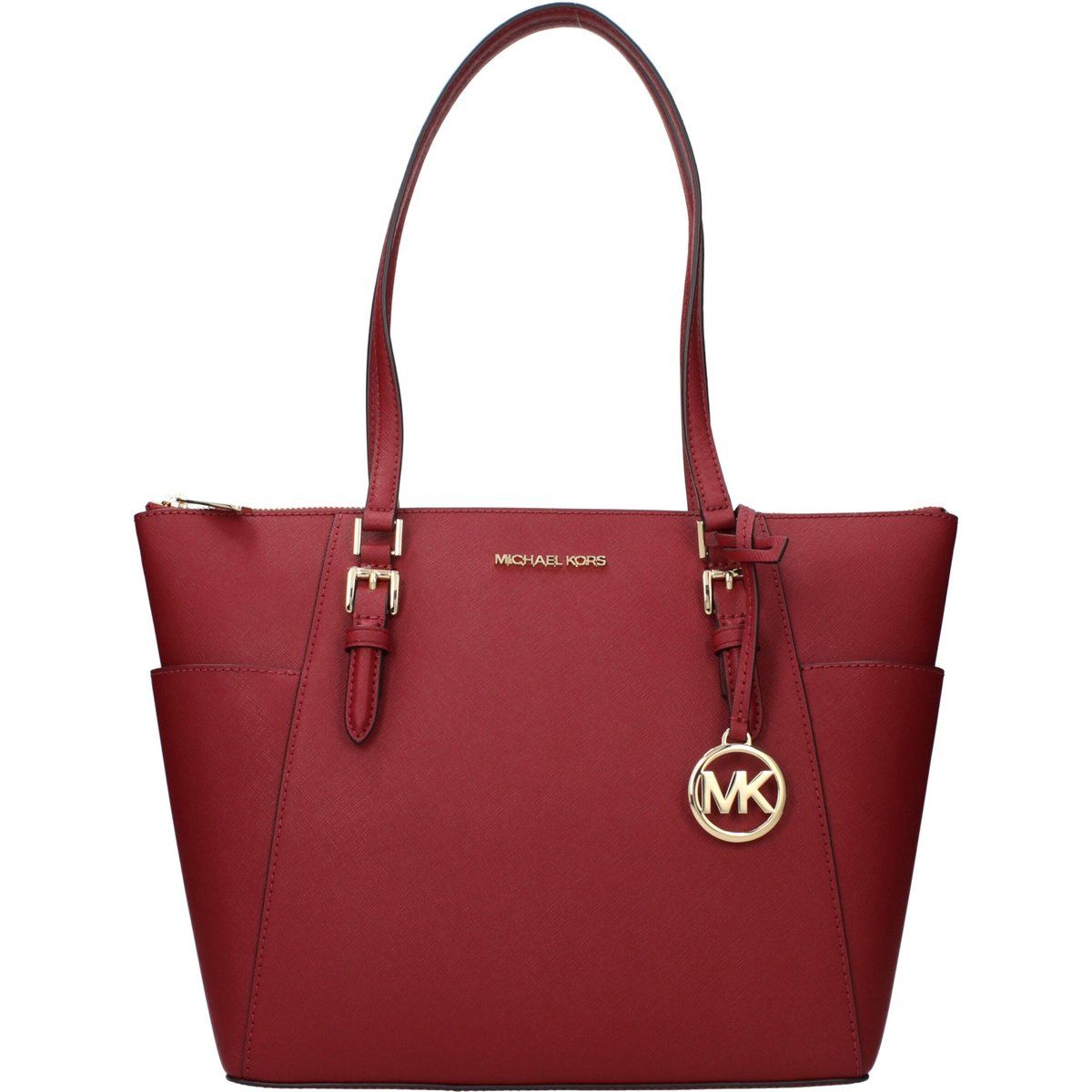 Klassische Leder Tote Bag mit Logo