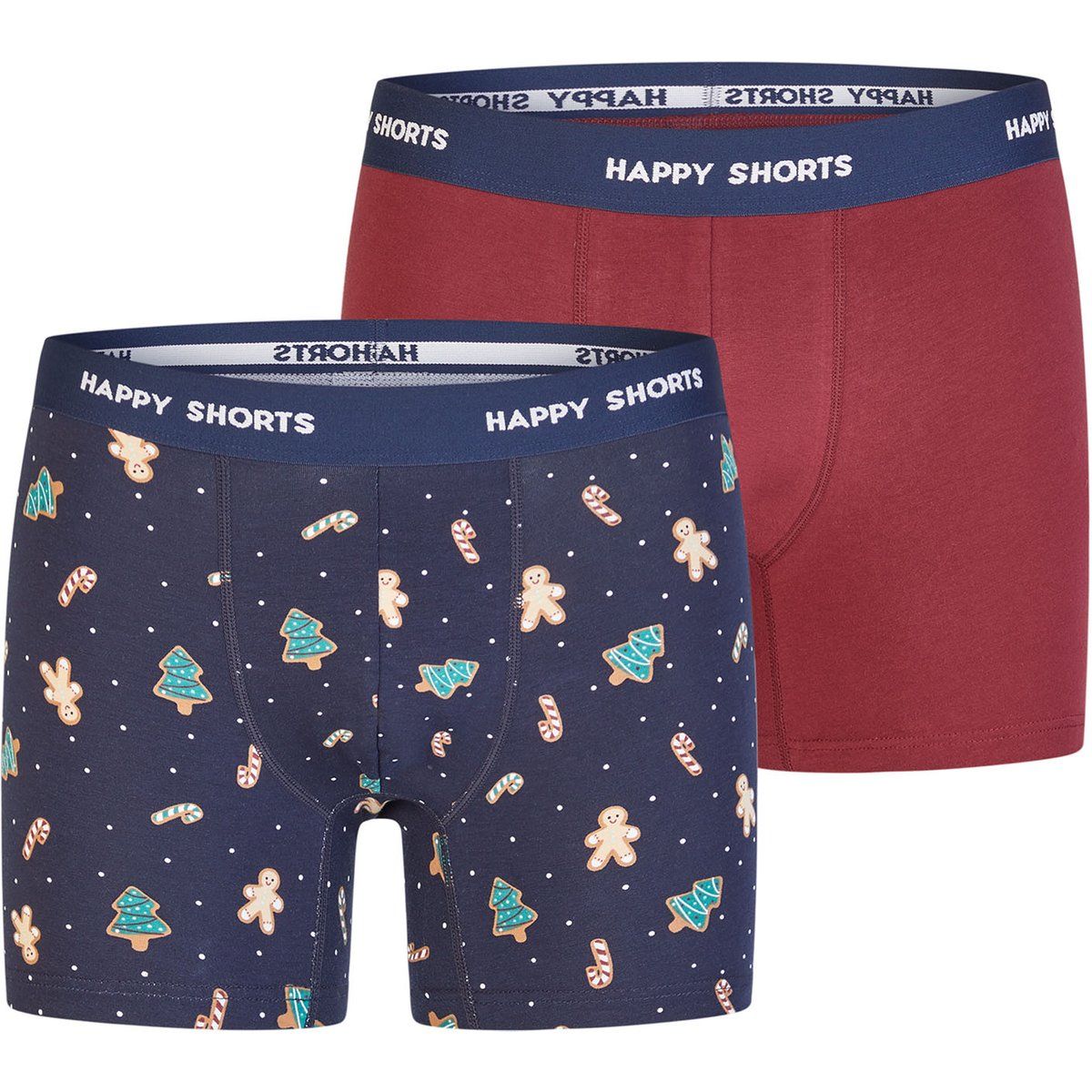 Herren Weihnachts Boxer Briefs 2er-Pack